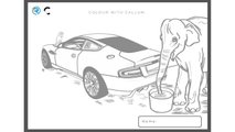 Aston Martin Vanquish zum Ausmalen