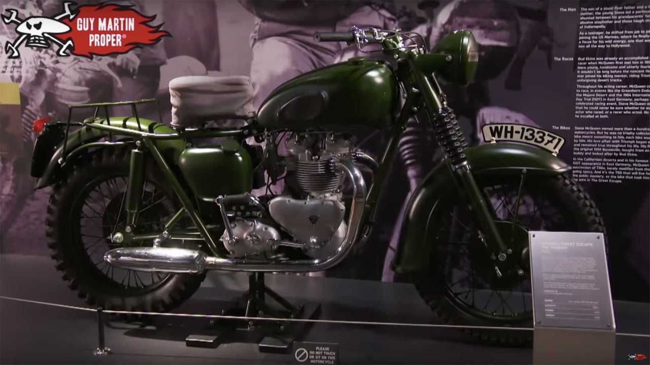 Guy Martin On The Triumph TR6 Trophee