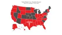 The EV That Most US States, Between The Tesla Mode S and The Porsche Taycan, Is...