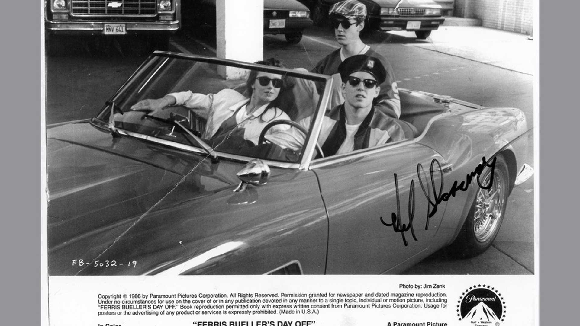 ["Hero Car From 'Ferris Bueller’s Day Off' Up For Grabs"]