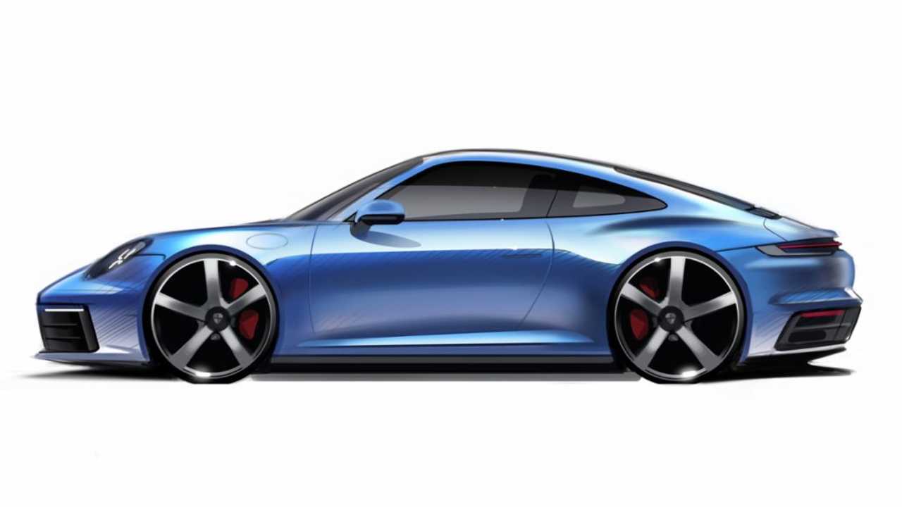 Esquisse Porsche 911