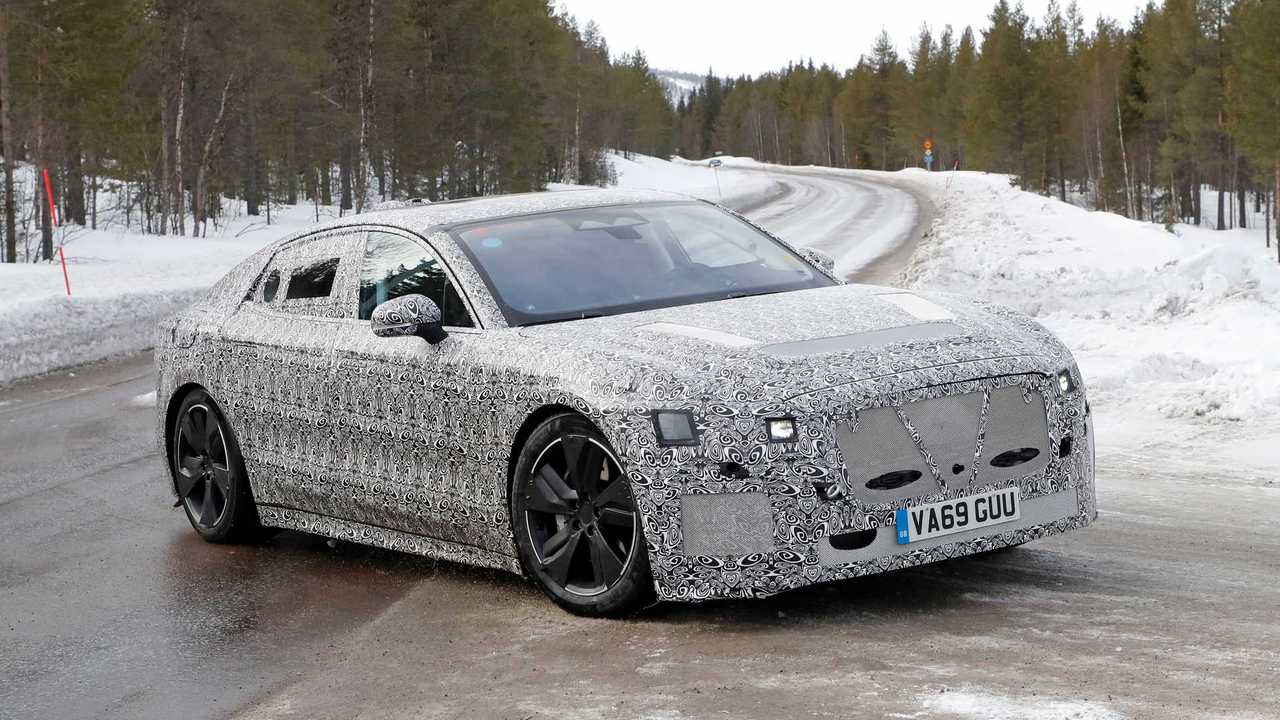 Elektrikli Jaguar XJ casus fotoğraflar
