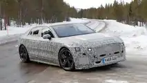 Jaguar XJ Electric, le foto spia
