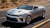 2016 Chevrolet Camaro Convertible leaked photo