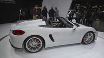 Porsche Boxster Spyder at 2015 New York Auto Show