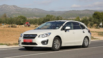 2016 Subaru Impreza mule spy photo