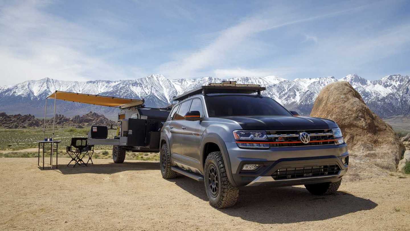 VW Atlas Basecamp Concept Previews Accessories For Trail Seekers
