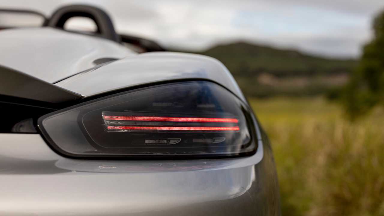 Porsche 718 Spyder (2019) in the test