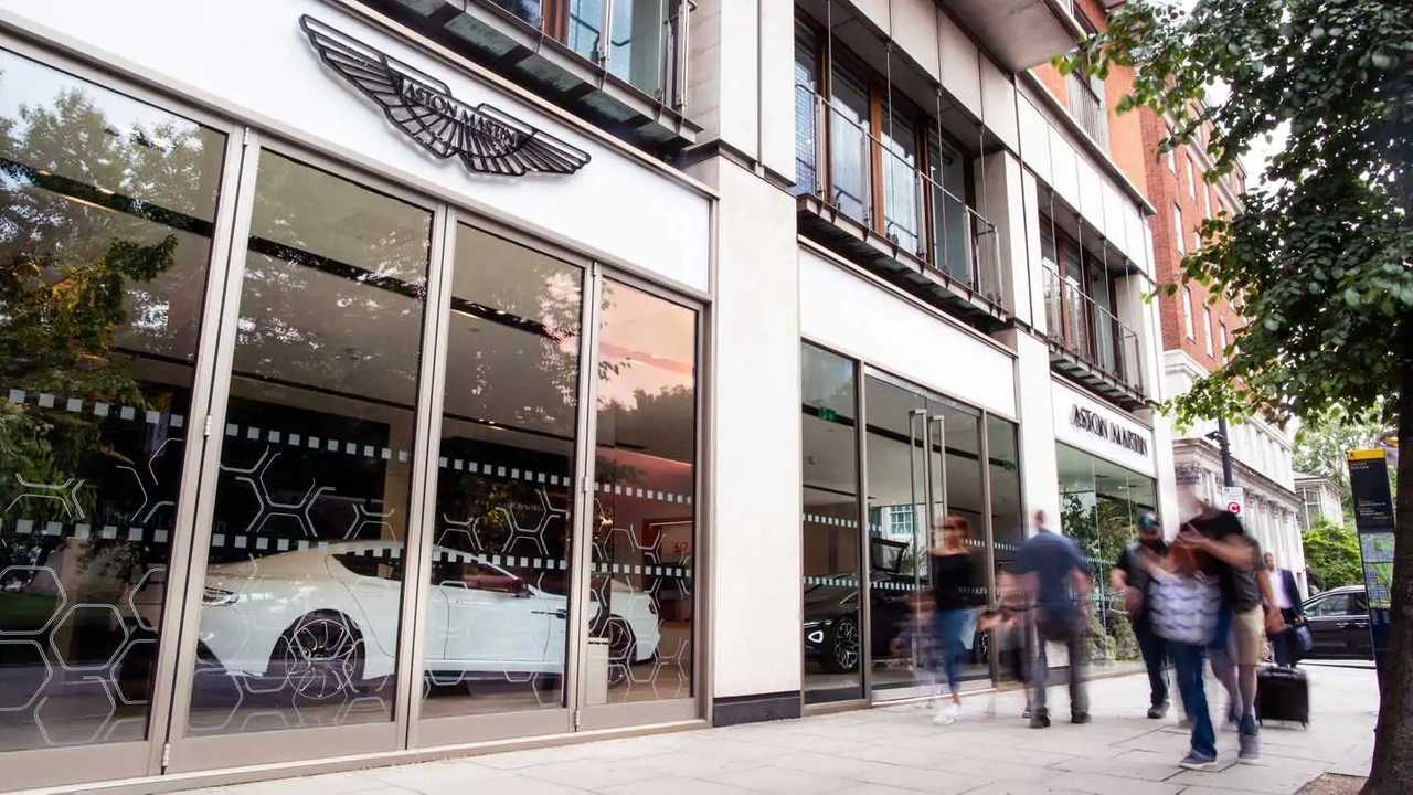 Aston Martin Rapide E in London