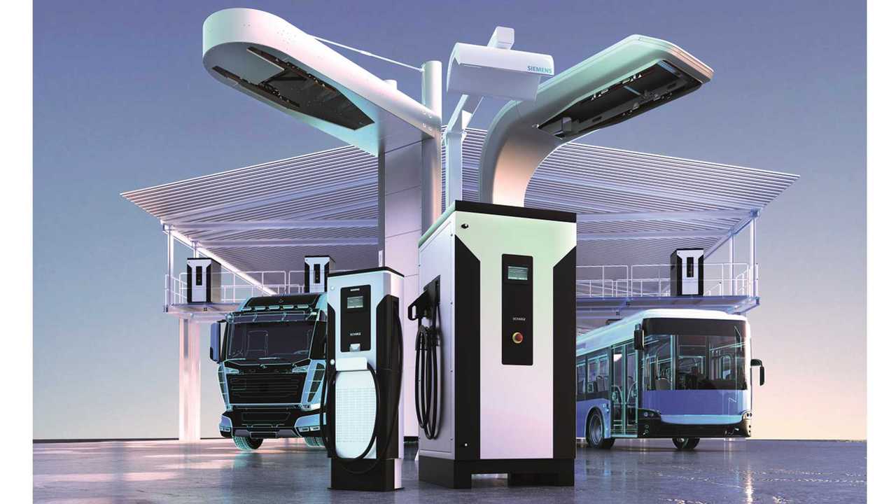 Siemens charging infrastructure