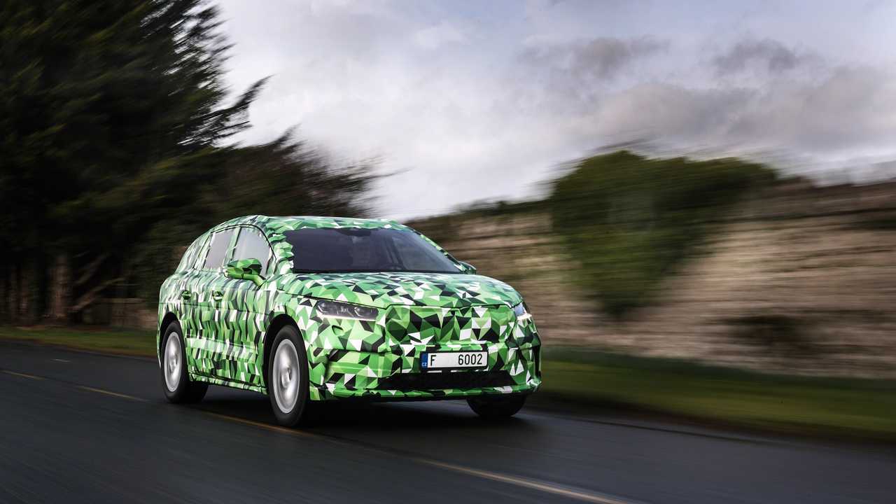 Teaser Skoda Enyaq
