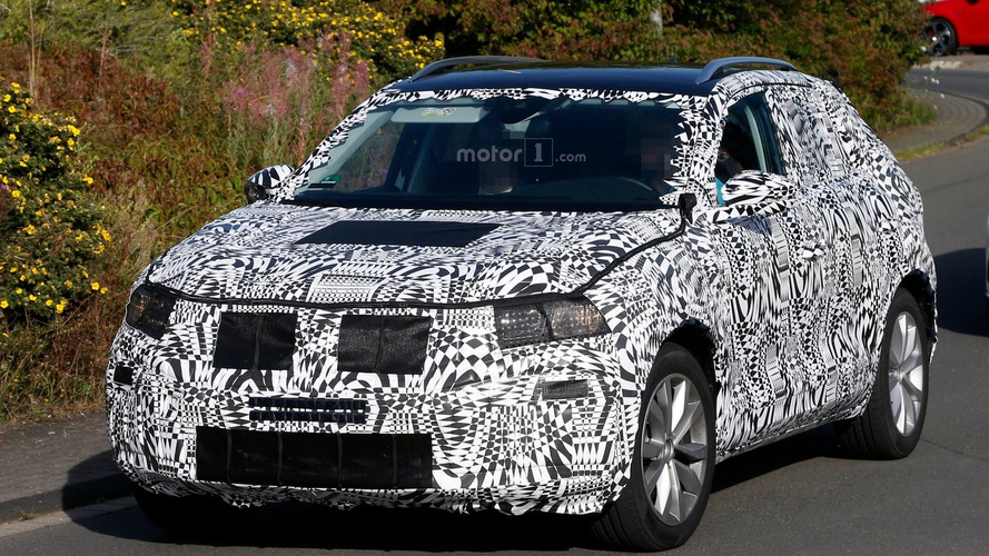 VW Polo-based SUV spy photo