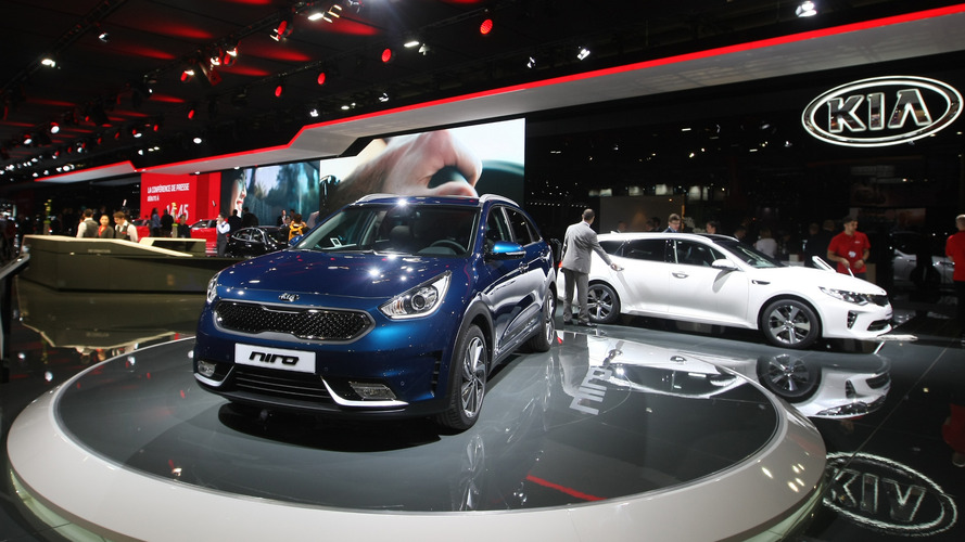 2017 Kia Niro Paris Otomobil Fuarı