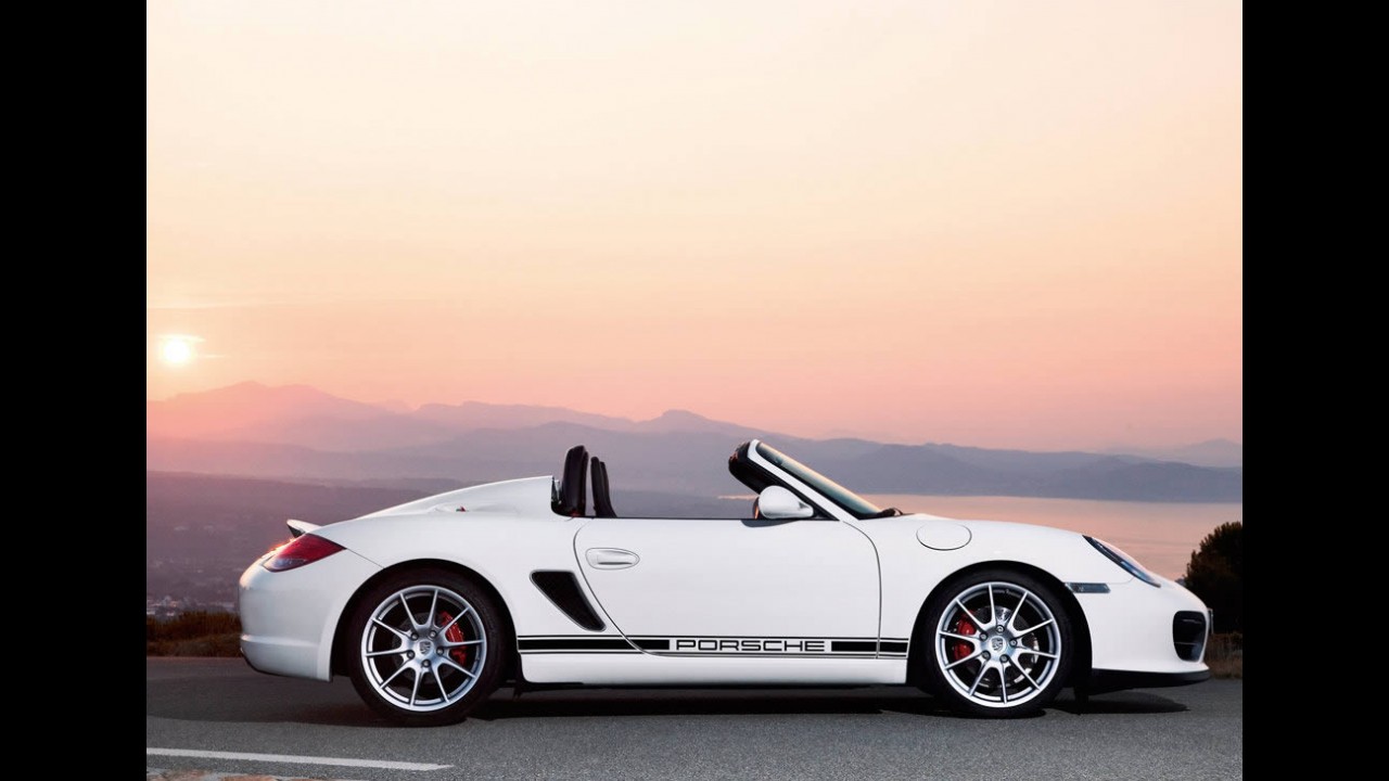 Porsche revela detalhes do Boxster Spyder 2010