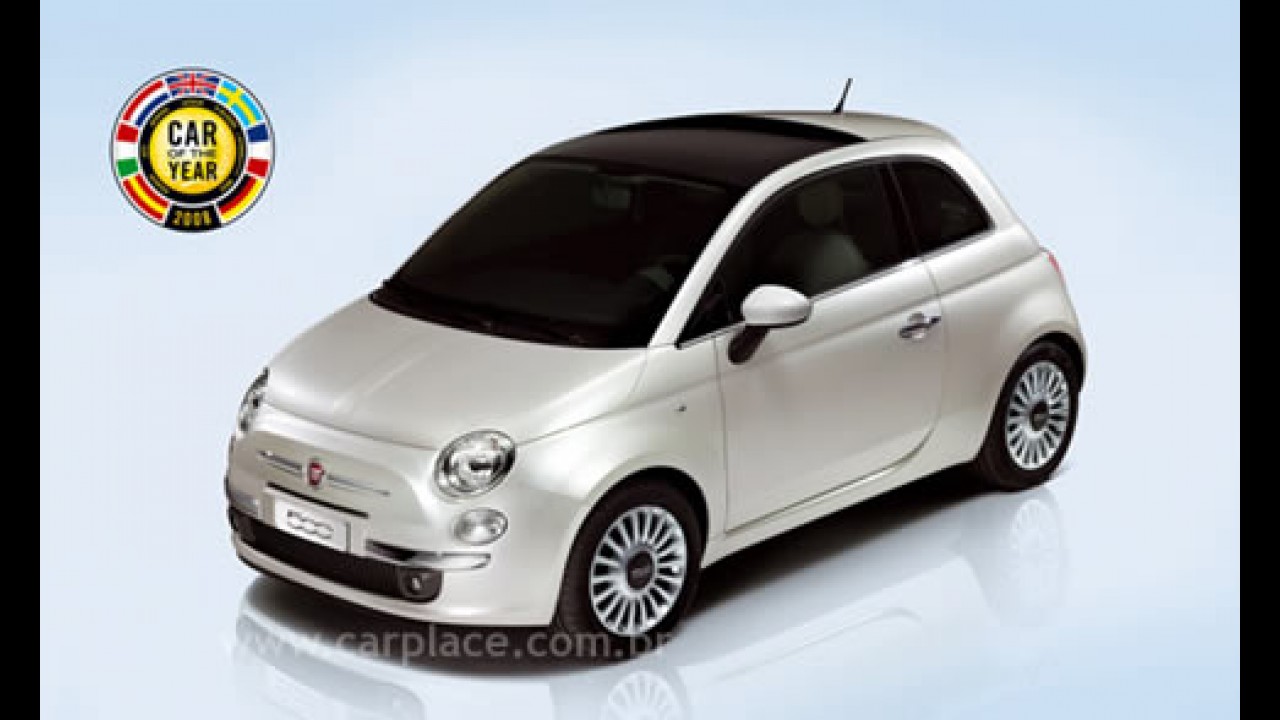Na Europa, Fiat 500 é eleito o "Carro do Ano" 2008