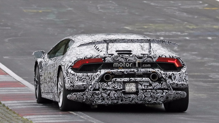 2018 Lamborghini Huracan Superleggera casus fotoğrafları