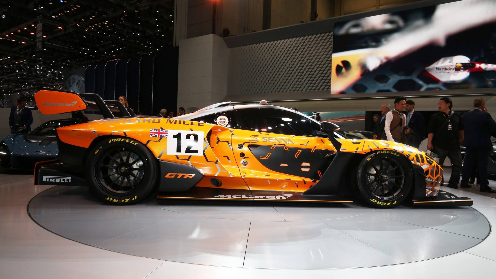 Gen?�ve 2018 - McLaren pr?�sente la Senna GTR Concept