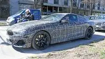 2019 BMW 8 Series Coupe spy photo