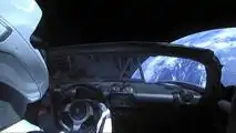 Tesla Roadster Im Weltraum