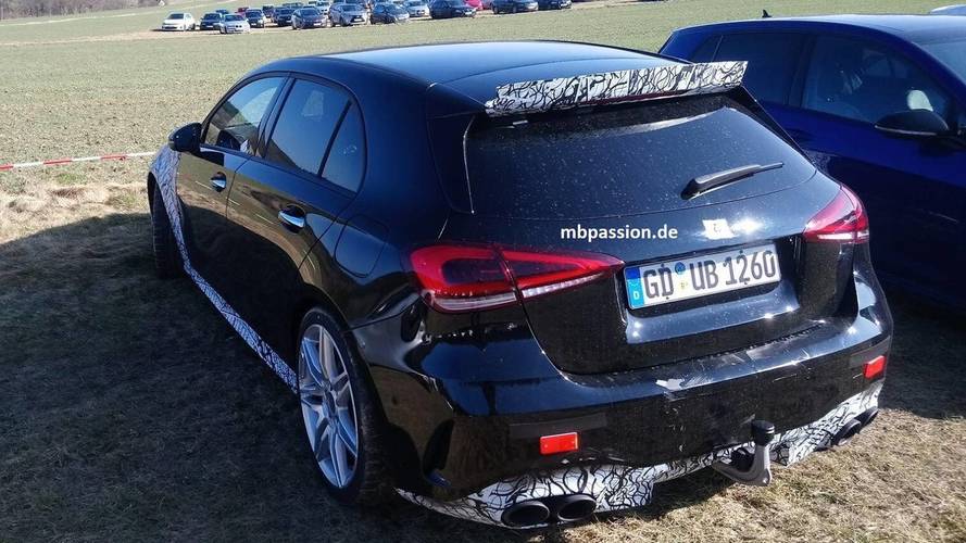 2020 Mercedes-AMG A45 spy photo