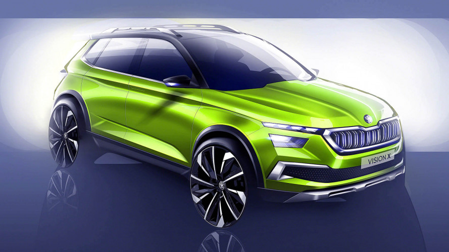 Skoda Vision X auf dem Genfer Autosalon 2018