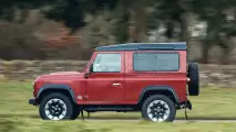 Sondermodell Land Rover Defender V8 Works mit 405 PS