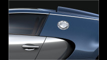 Blauer Bugatti