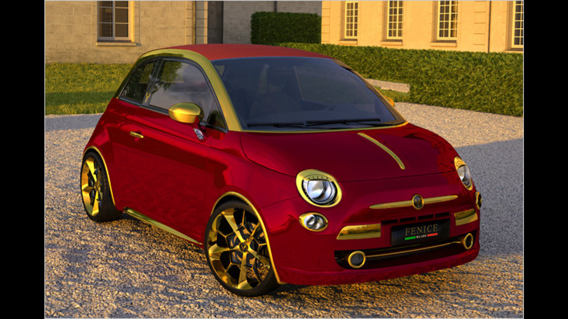 ,La Dolce Vita" auf vier Rädern: Fiat 500C von Fenice Milano