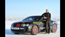 Bentley wagt sich aufs Glatteis