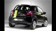 Drei stylische Ford Ka