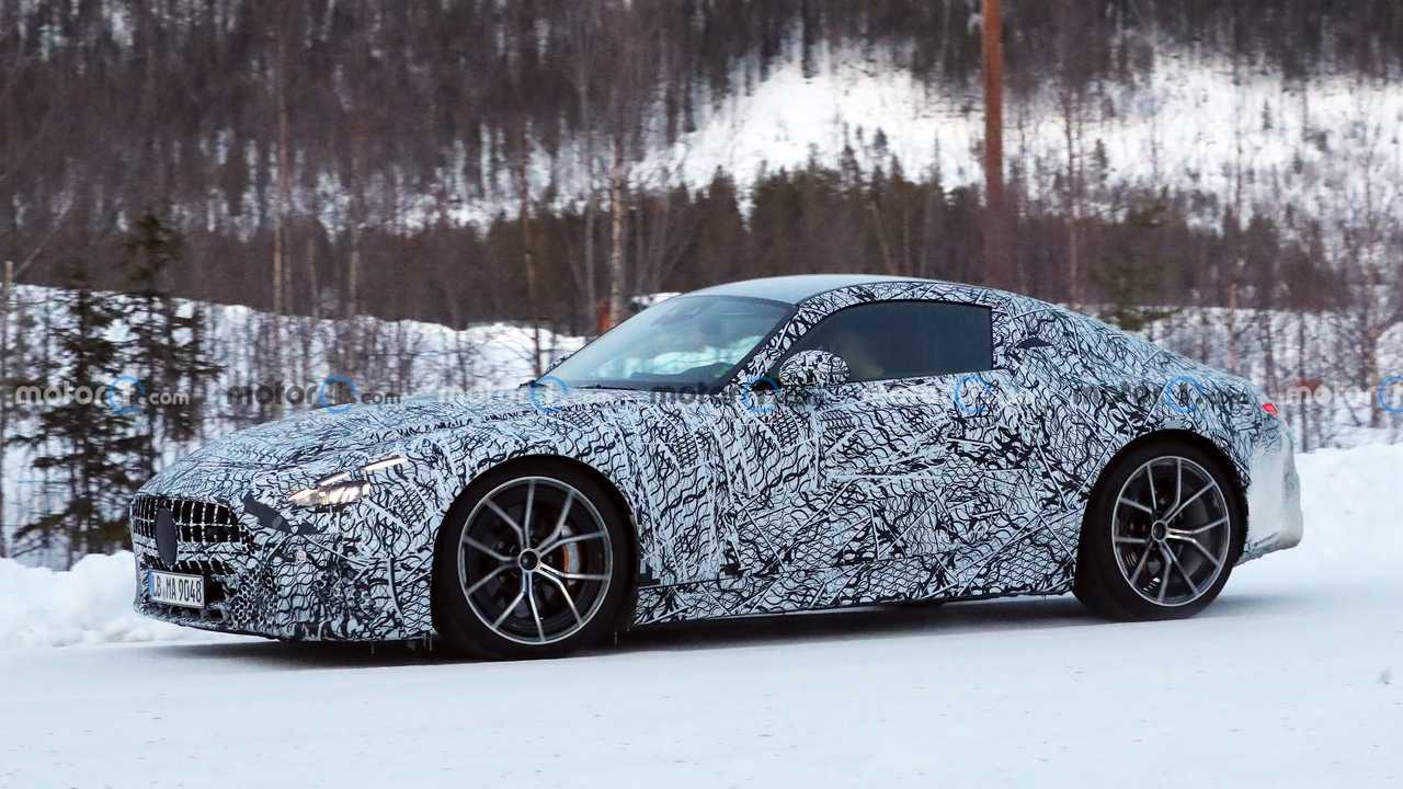 Mercedes-AMG GT Coupé 2023, fotos espía