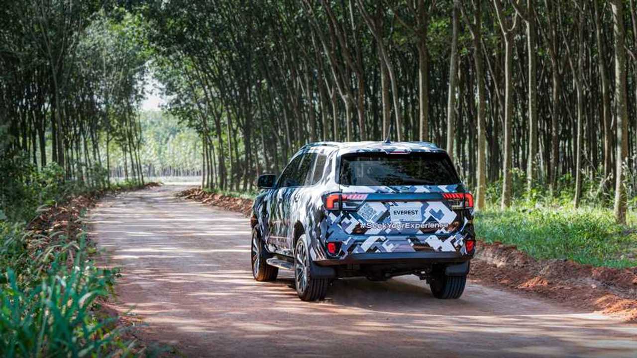 2022 Ford Everest Teaser.