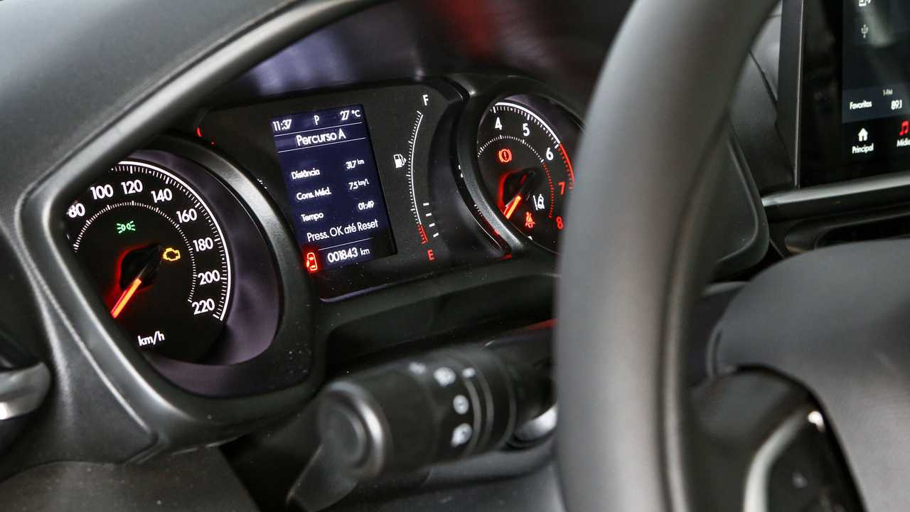 Painel do Fiat Pulse Audace T200 2022