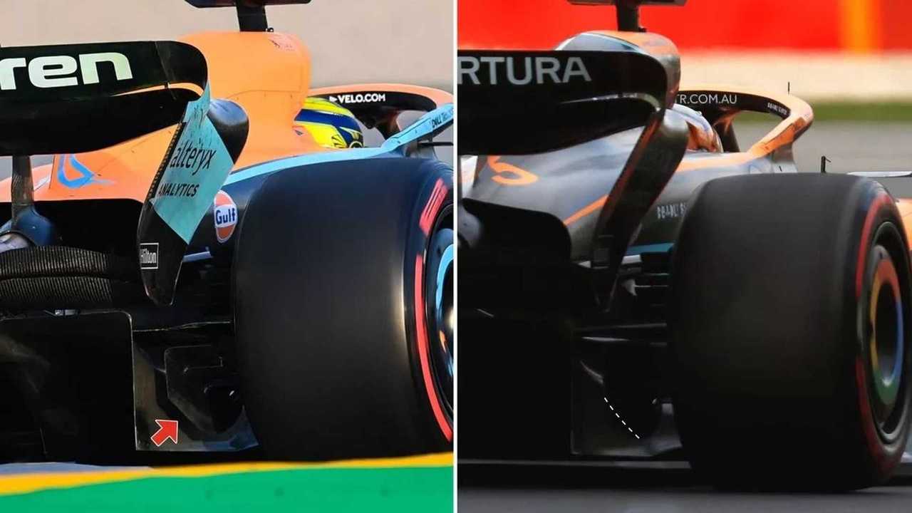 Disposición de frenos McLaren