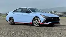 2022 Hyundai Elantra N Exterior Front Quarter
