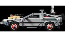 Ritorno al futuro 3 DeLorean Lego Side