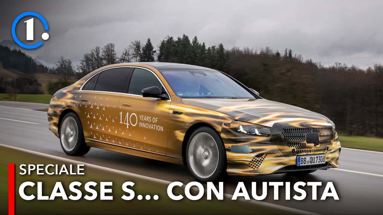 Prova da passeggero Nuova MB Classe S