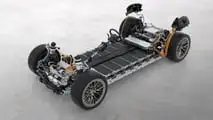 Porsche Cayenne Electric: telaio con batteria e trazione