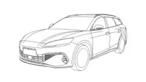 BYD registra perua híbrida do Seal no Brasil - dianteira esquerda 