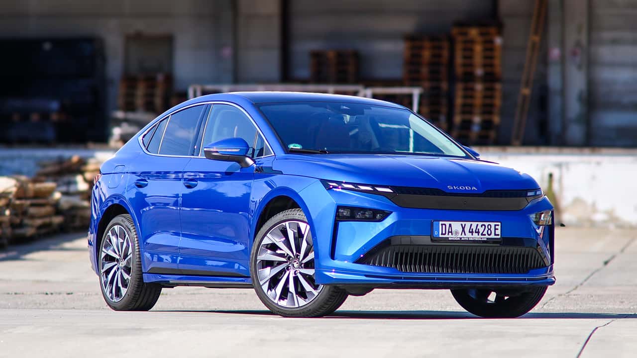 Skoda Enyaq Coupe 2025 Test