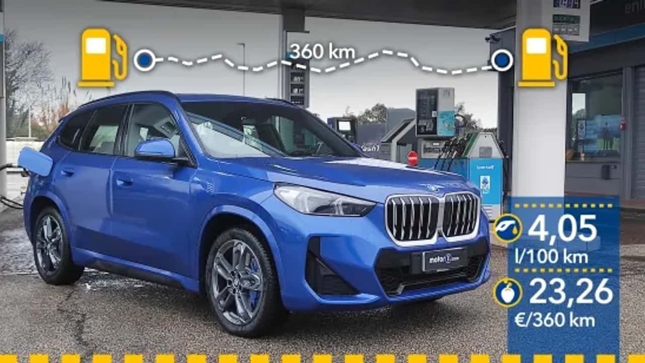 BMW X1 xDrive25e 2026, prueba de consumo real