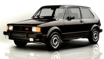 Volkswagen Rabbit GTI 1983-1984 - der Pionier der Avus- (oder Snowflake-) Räder