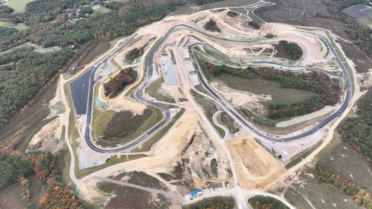 Flatrock track view October 2023