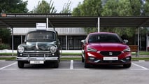 SEAT cumple 70 años: del 1400 al León e-HYBRID