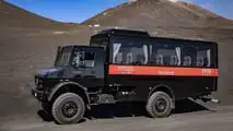Unimog Autobus Fuoristrada sull'Etna