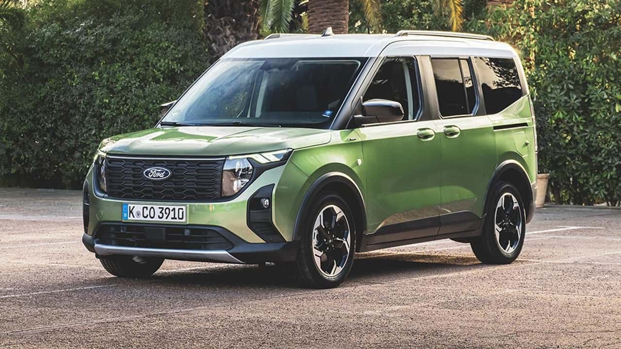 Barre Tetto Per Ford Transit/Tourneo Courier 2024-2025 | Portapacchi In Alluminio Grigio | 2 Barre - Foto 2