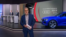 La conferenza stampa di Audi sui risultati del 2022