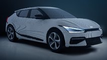 Kia EV6 Model From 350,000 Lego bricks