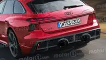 Audi RS 6 (2026), el render de Motor1.com