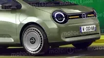 Nissan Wave (2027), el render de Motor1.com
